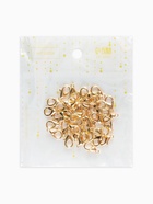 Карабин металлический, 1.2×0.6 см, цвет золотой - Фото 4