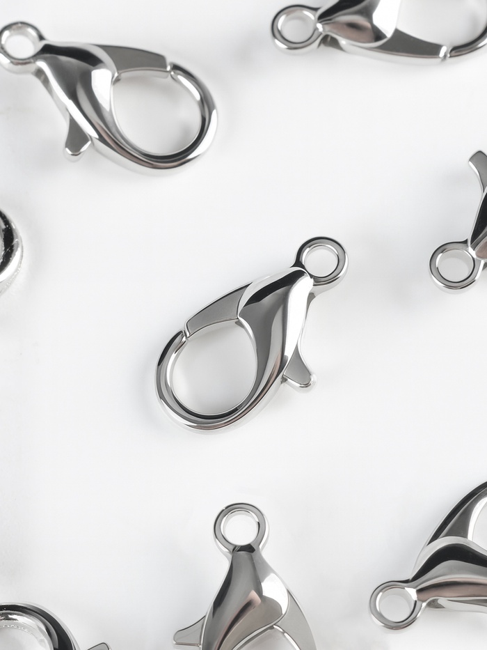 Карабин металлический, 1.2×0.6 см - Фото 1