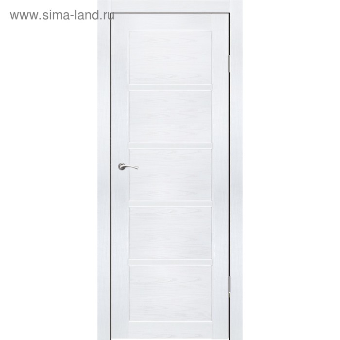 Комплект двери Торонто Ясень белый ДГ 2000х800 - Фото 1