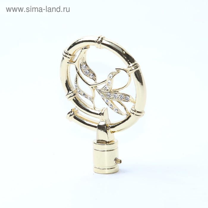 Наконечник «Бамбук», 2 шт., цвет золото глянец