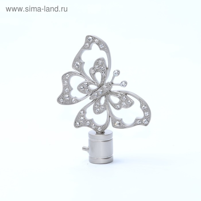 Наконечник «Бабочка», 2 шт., цвет сатин