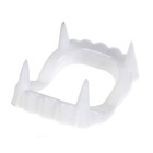 Челюсть «Вампир», белая - Фото 2