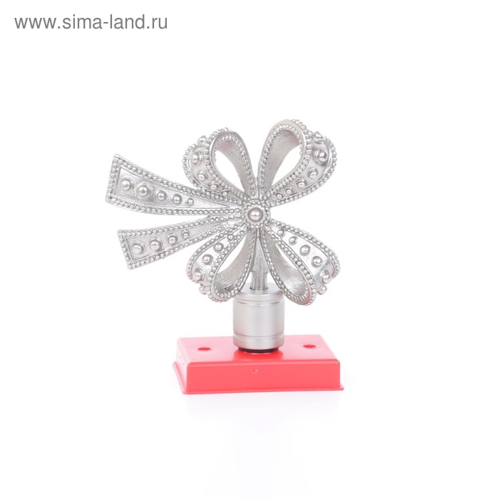 Наконечник «Бант», 2 шт., цвет сатин