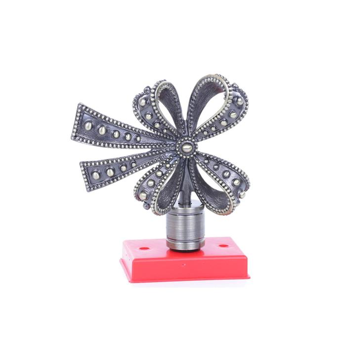 Наконечник «Бант», 2 шт., цвет старое золото