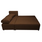 Диван угловой «Виктория», спальное место 1200×2000 мм, обивка рогожка, цвет coffee - Фото 5