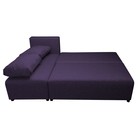 Диван угловой «Виктория», спальное место 1200×2000 мм, обивка рогожка, цвет баклажан - Фото 2