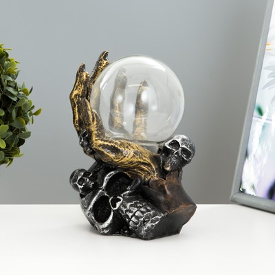 Плазменный шар полистоун «Шар вуду» 14×14×19.5 см RISALUX