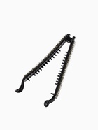 Банан для волос «Жемчужный рай», 11 см, чёрный - Фото 3