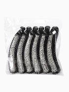 Банан для волос «Жемчужный рай», 11 см, чёрный - Фото 4