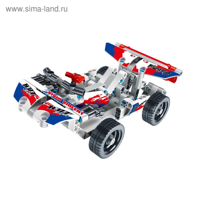 Базовый 3D-конструктор SDL KID-CONSTRUCT «Кроссовер», цвет белый, 168 деталей - Фото 1