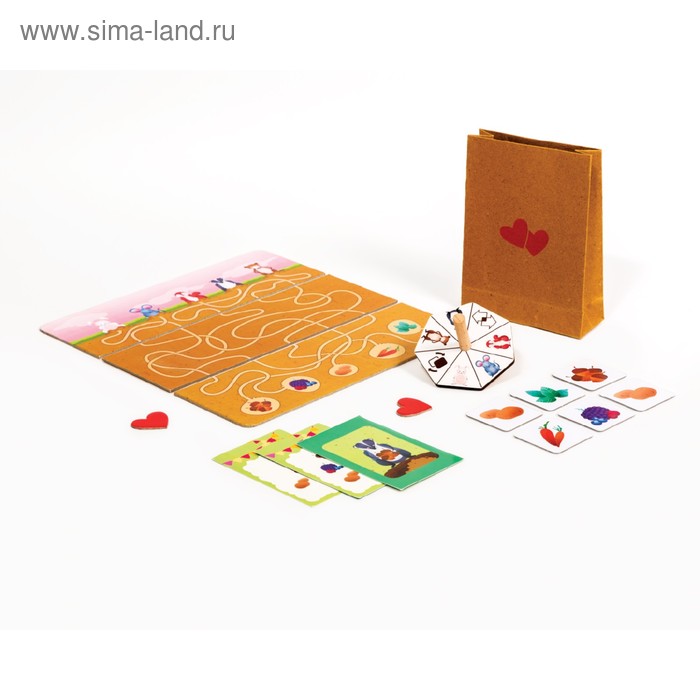 Настольная игра для детей Chalk & Chuckles «Запасы на зиму» - Фото 1