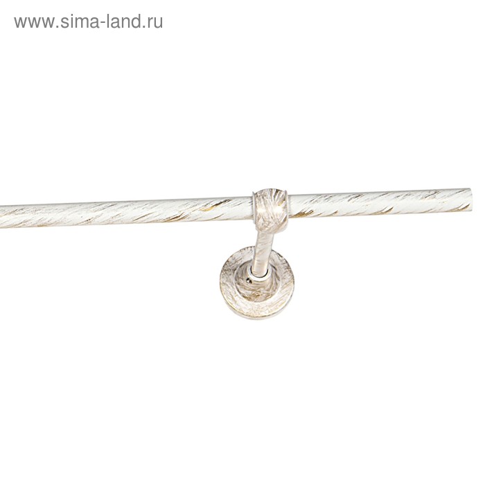 Карниз одинарный, ширина 280 см, цвет слоновая кость - Фото 1