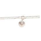 Карниз одинарный, ширина 160 см, цвет слоновая кость 4226754