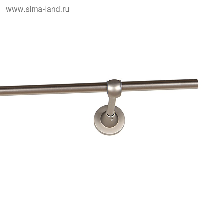 Карниз одинарный, ширина 320 см, цвет сатин - Фото 1