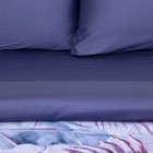 Постельное бельё "Этель" евро Тропические листья 200х217 см, 240х260 см, 50х70 см - 2 шт - Фото 8