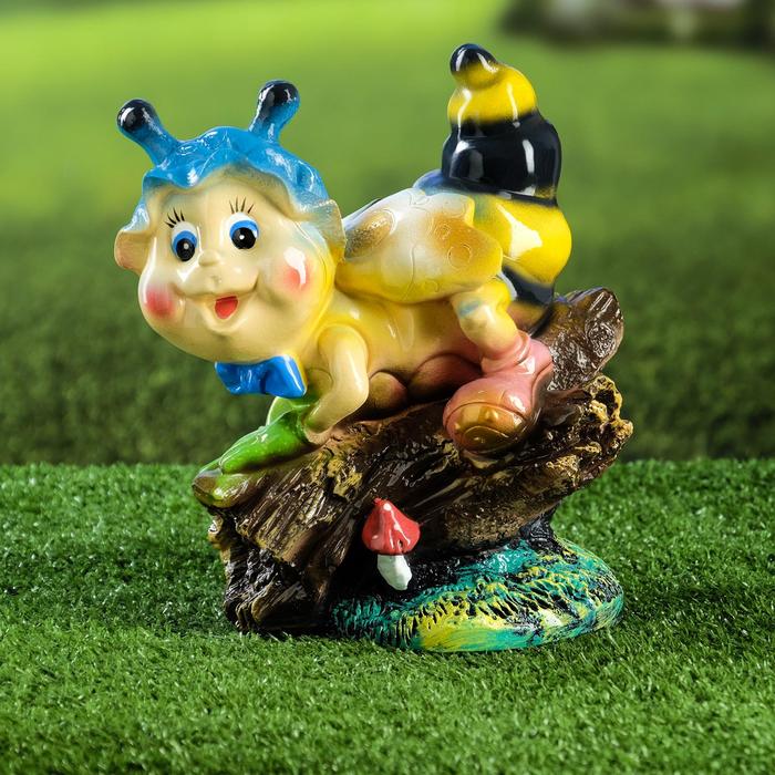 Садовая фигура "Пчелка", разноцветная, 22 см, микс - Фото 1