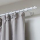 Карниз однорядный, 200 см, металл, белый - Фото 10