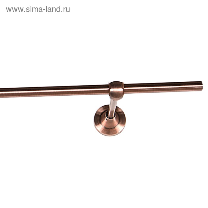 Карниз одинарный, ширина 280 см, цвет медь - Фото 1