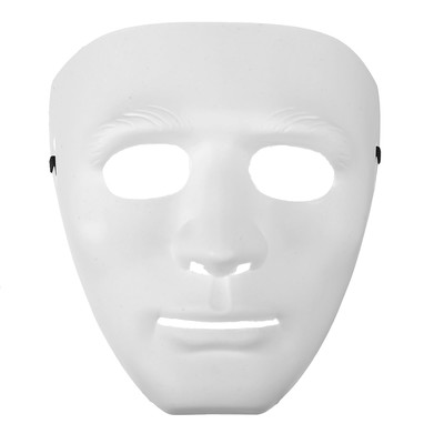 Маска «Лицо», белая