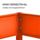 Клумба оцинкованная, 50 × 15 см, оранжевая «Терция», Greengo - Фото 4