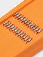 Тёрка для корейской моркови Libra Plast, 33×12 см, с широкой ручкой, оранжевая - Фото 5