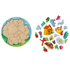 Рамка - вкладыш «На полянке», 22 детали, 25 × 25 см - Фото 8