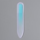 Пилка стеклянная для ногтей, 9 см, в чехле, цвет МИКС - Фото 3