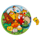 Рамка - вкладыш Лесная мастерская «Русские народные сказки», 12 деталей, 25×25 см - Фото 4