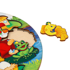 Рамка - вкладыш Лесная мастерская «Русские народные сказки», 12 деталей, 25×25 см - Фото 5