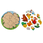 Рамка - вкладыш Лесная мастерская «Русские народные сказки», 12 деталей, 25×25 см - Фото 8