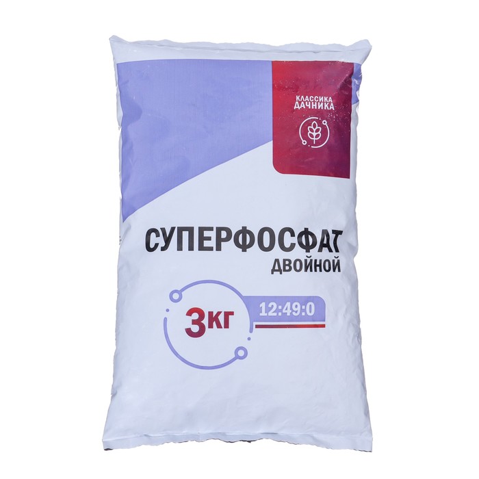 Удобрение минеральное Суперфосфат двойной азотсодержащий, 3 кг - Фото 1