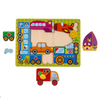 Рамка - вкладыш «Учим транспорт», 16 деталей, 27 × 20 см - Фото 6