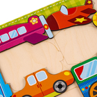 Рамка - вкладыш «Учим транспорт», 16 деталей, 27 × 20 см - Фото 8