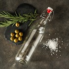 Бутылка, 500 мл, с бугельным замком, стекло, прозрачная - Фото 6