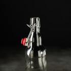 Бутылка, 500 мл, с бугельным замком, стекло, прозрачная - Фото 7