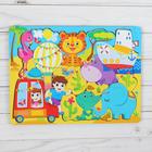 Рамка - вкладыш «Джунгли зовут», 19 деталей, 20 × 27 см - Фото 2