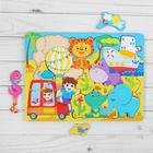 Рамка - вкладыш «Джунгли зовут», 19 деталей, 20 × 27 см - Фото 3