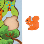 Рамка - вкладыш «Животные Евразии», 35 деталей, 20×27 см - Фото 3