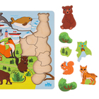 Рамка - вкладыш «Животные Евразии», 35 деталей, 20×27 см - Фото 5