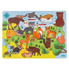 Рамка - вкладыш «Животные Евразии», 35 деталей, 20×27 см - Фото 8