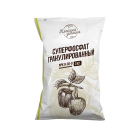 Удобрение минеральное Суперфосфат гранулированный, 3 кг