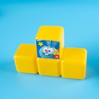 Набор цветных кубиков, «Смешарики», 20 шт., 4×4 см - фото 4269452
