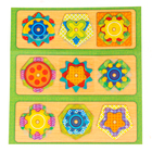 Головоломка «Сложи узор», 6 схем, 21 деталь - Фото 6