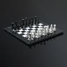 Шахматы "Элит", тёмная доска, 40х40 см, оникс - Фото 1