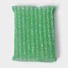 Губка для посуды Доляна, со стальной стружкой, 12×9×1.5 см, МИКС - Фото 4