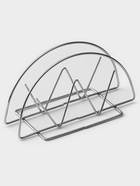 Салфетница Доляна «Корона», 13×6×7.5 см, хром - Фото 2