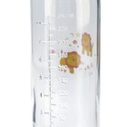 Бутылочка для кормления Крошка Я, классическое горло, средний поток, от 3 мес., 240 мл., стеклянная, МИКС - Фото 6