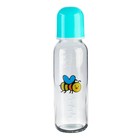 Бутылочка для кормления Крошка Я, классическое горло, средний поток, от 3 мес., 240 мл., стеклянная, МИКС - Фото 7