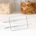 Салфетница Доляна «Меч», 13.5×6×7 см, хромированная - Фото 4