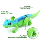 Робот радиоуправляемый «Ящерица», световые эффекты, работает от батареек - Фото 4